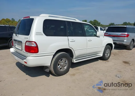 2004 Lexus Lx 470 from USA, damaged, VIN JTJHT00W443535946